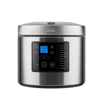 Netto Marken-Discount Solis Reiskocher & Dampfgarer, 850 W, 5L Volumen, 3D Heizsystem, Timer Angebot