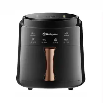 Netto Marken-Discount Westinghouse Heißluftfritteuse, 1400 W, 5,5 L, 6 Stufen, max. 210 °C Angebot
