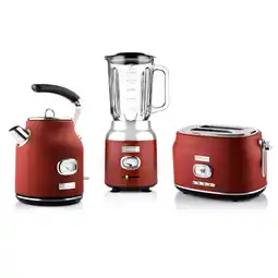 Netto Marken-Discount Westinghouse Frühstücksset WES08 rot Angebot