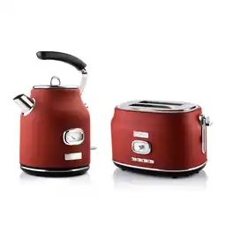 Netto Marken-Discount Westinghouse Frühstücksset WES02 rot Angebot