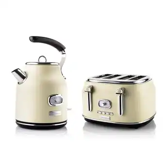 Netto Marken-Discount Westinghouse Frühstücksset WES06 cremeweiß Angebot