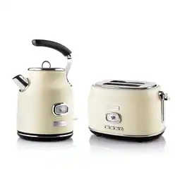 Netto Marken-Discount Westinghouse Frühstücksset WES03 cremeweiß Angebot