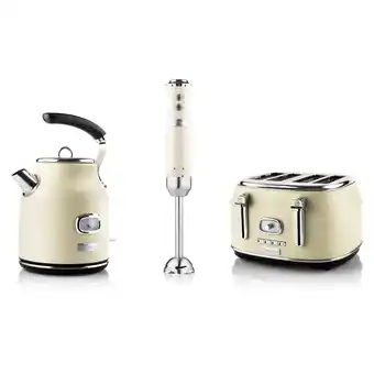 Netto Marken-Discount Westinghouse Frühstücksset WES18 cremeweiß Angebot