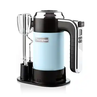 Netto Marken-Discount Westinghouse Handmixer WKHM250BU hellblau Angebot