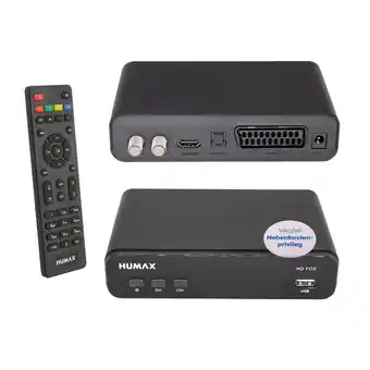 Netto Marken-Discount Humax HD Fox Digitaler Satellitenreceiver, HDMI, SCART, 12V, PVR-Ready Angebot