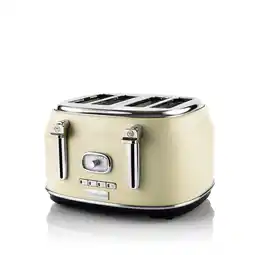 Netto Marken-Discount Westinghouse 4-Schlitz-Toaster WKTTB809WH cremeweiß Angebot