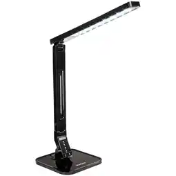 Netto Marken-Discount tectake Schreibtischlampe, LED, 14 W, dreh-, neig- und klappbar, Touchpanel, inklusive USB-Anschluss Angebot