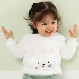 NKD Baby-Mädchen-Sweatshirt mit Kängurutasche Angebot