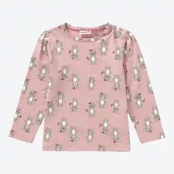NKD Baby-Mädchen-Shirt mit Bären-Aufdruck Angebot