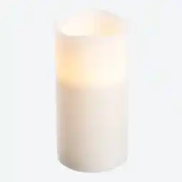 NKD LED-Echtwachskerze mit Flackerfunktion, ca. Ø 10cm Angebot