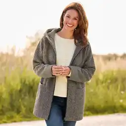 NKD Damen-Fleecejacke mit Kapuze Angebot