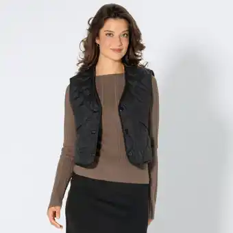 NKD Damen-Indoor-Weste mit Leopardenprint innen Angebot