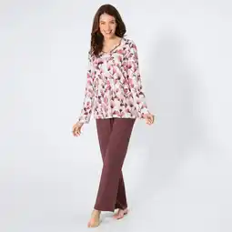 NKD Damen-Schlafanzug mit V-Ausschnitt Angebot