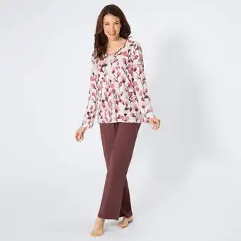 NKD Damen-Schlafanzug mit V-Ausschnitt Angebot