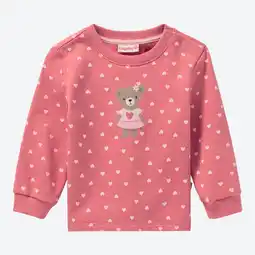 NKD Baby-Mädchen-Sweatshirt mit Bär-Applikation Angebot