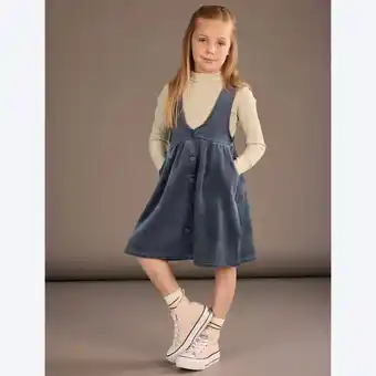 NKD Kinder-Mädchen-Kleid mit Knöpfen Angebot
