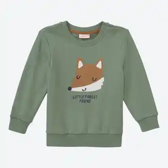 NKD Baby-Jungen-Sweatshirt mit Fuchs-Aufdruck Angebot