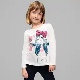 NKD Kinder-Mädchen-Langarmshirt mit Pailletten-Schleife Angebot