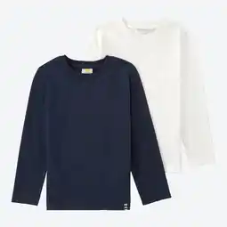 NKD Kinder-Langarmshirt aus Baumwolle, 2er-Pack Angebot