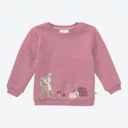 NKD Baby-Mädchen-Sweatshirt in Waffeloptik Angebot