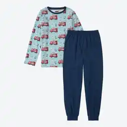 NKD Kinder-Jungen-Pyjama mit Feuerwehr-Aufdruck, 2-teilig Angebot