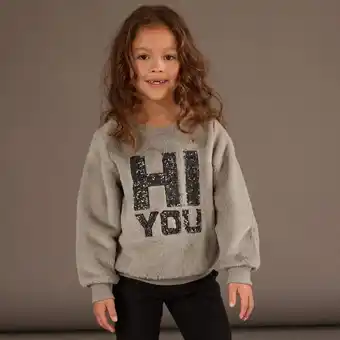 NKD Mädchen-Fleeceshirt mit Pailletten Applikation Angebot