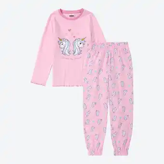 NKD Mädchen-Schlafanzug mit Einhorn-Motiven, 2-teilig Angebot