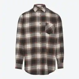 NKD Herren-Langarm-Flanellhemd mit Kentkragen Angebot