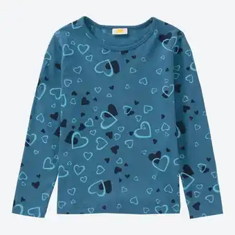 NKD Kinder-Mädchen-Shirt mit All-Over-Print Angebot