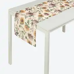 NKD Tischläufer mit Blumen-Muster, ca. 40x140cm Angebot