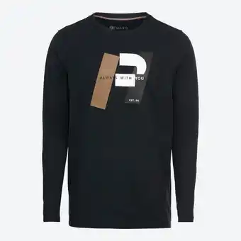 NKD Herren-Langarmshirt mit Rubber-Print Angebot