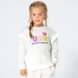 NKD Kinder-Mädchen-Langarmshirt mit Rüschen Angebot