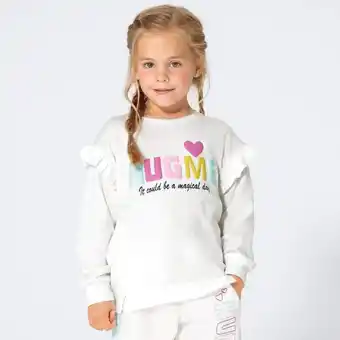 NKD Kinder-Mädchen-Langarmshirt mit Rüschen Angebot
