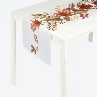 NKD Tischläufer mit herbstlichem Aufdruck, ca. 40x140cm Angebot