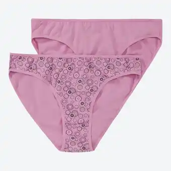 NKD Damen-Minislip mit hohem Baumwollanteil, 2er-Pack Angebot