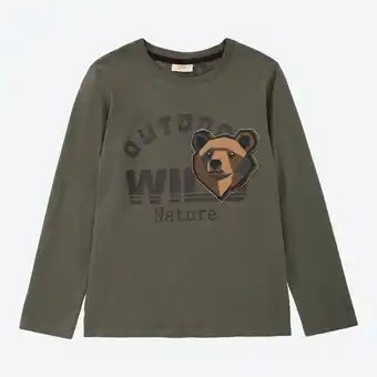 NKD Kinder-Jungen-Shirt mit Bär-Motiv Angebot