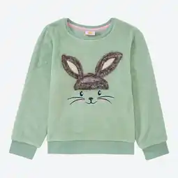 NKD Kinder-Mädchen-Fleeceshirt mit Applikation Angebot