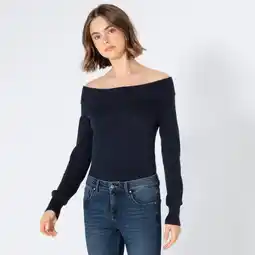 NKD Damen-Strickpullover mit Carmen-Ausschnitt Angebot