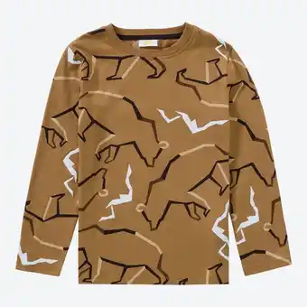 NKD Kinder-Jungen-Langarmshirt mit Bären-Muster Angebot
