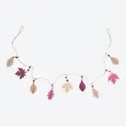 NKD Girlande mit Blättern, ca. 120cm Angebot