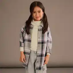 NKD Kinder-Mädchen-Oversized-Bluse im Karo-Design Angebot