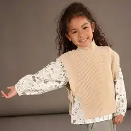 NKD Kinder-Mädchen-Poncho mit Schleifen-Details Angebot