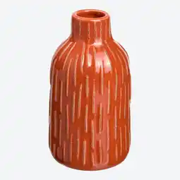 NKD Deko-Vase mit Struktur, ca. 8,5x8,5x15,5 cm Angebot