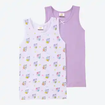 NKD Kinder-Mädchen-Unterhemd, 2er-Pack Angebot
