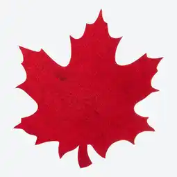 NKD Deckchen in Blatt-Form, ca. 35x36cm Angebot