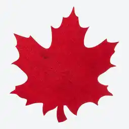 NKD Deckchen in Blatt-Form, ca. 35x36cm Angebot