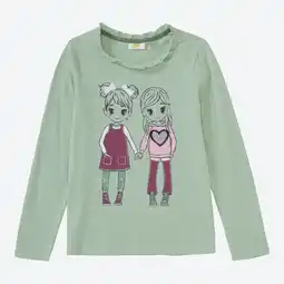 NKD Kinder-Mädchen-Langarmshirt mit großem Frontdruck Angebot