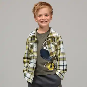 NKD Kinder-Jungen-Set mit Karo-Hemd und Shirt, 2-teilig Angebot