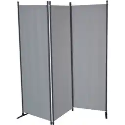 toom Baumarkt Angerer Freizeitmöbel Paravent 3-teilig Bezug Swingtex Polyacryl hellgrau 165 x 171 cm Angebot
