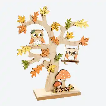 NKD Deko-Herbstbaum aus Holz, Höhe ca. 26cm Angebot
